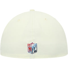 Tennessee Titans New Era Chrome Color Dim 59FIFTY Fitted Hat - Cream - NFL