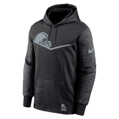 Cleveland Browns RFLCTV Chevron Pullover Hoodie - Black - Nike