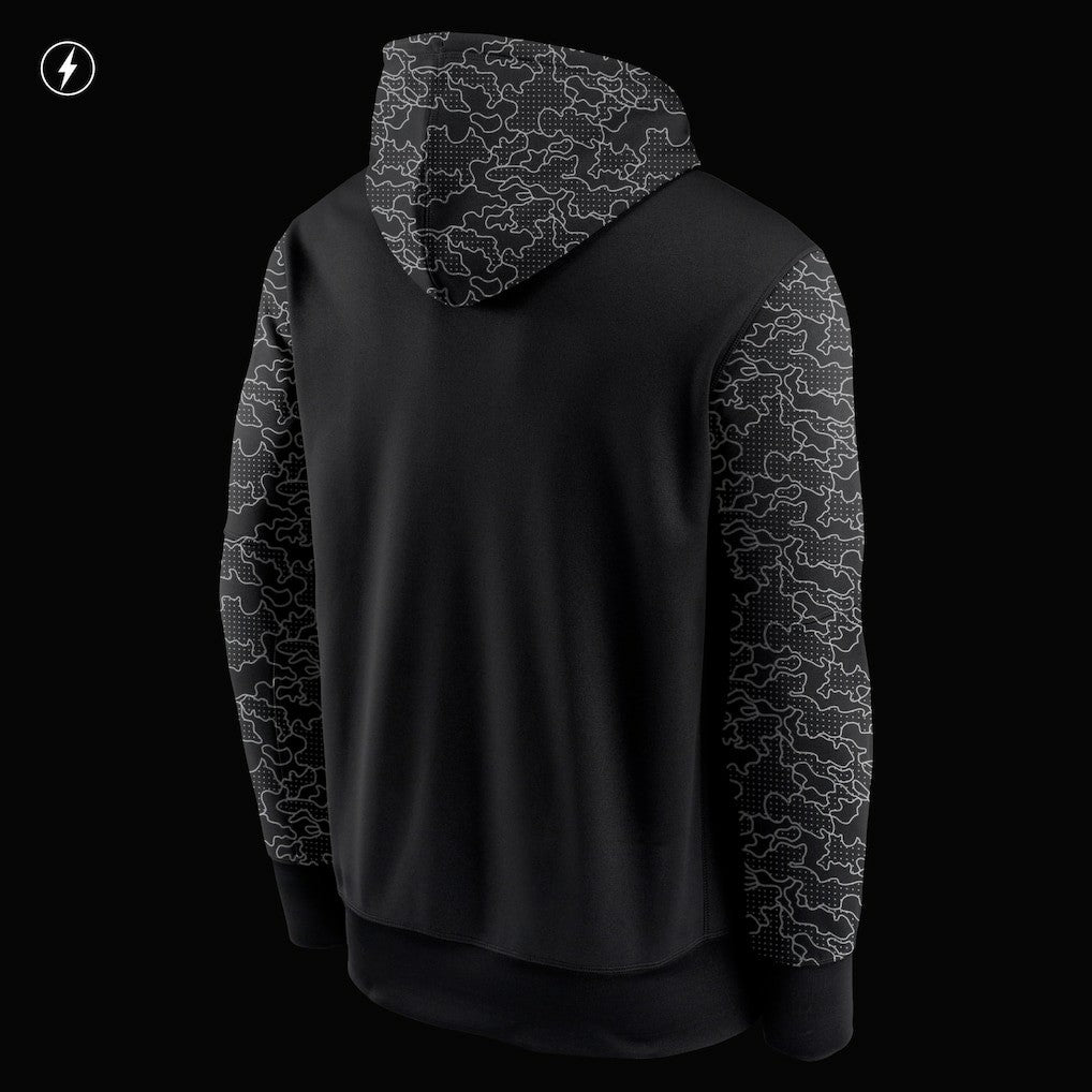 Cleveland Browns RFLCTV Chevron Pullover Hoodie - Black - Nike