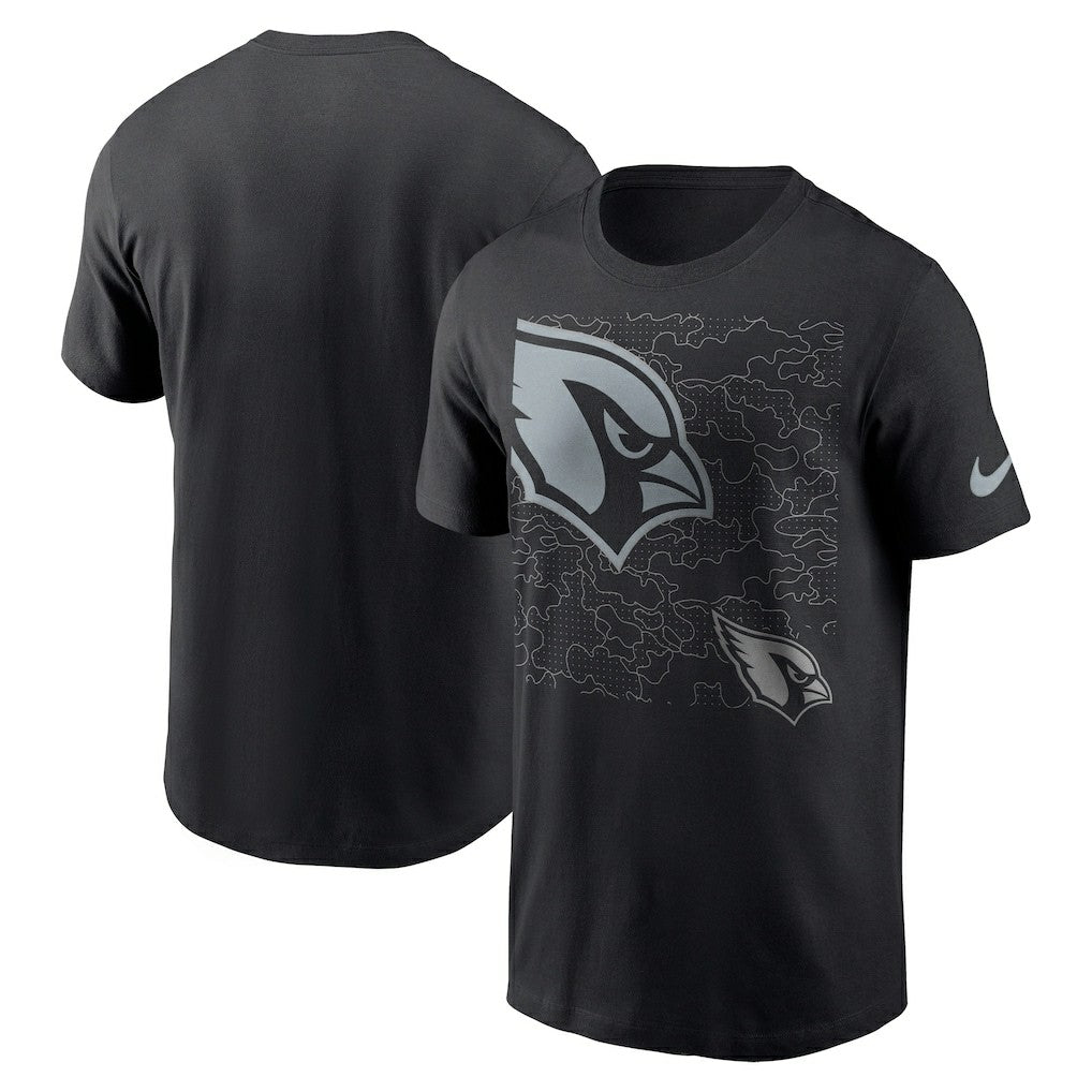 Arizona Cardinals RFLCTV T-Shirt - Black - Nike