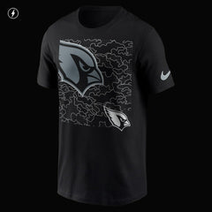 Arizona Cardinals RFLCTV T-Shirt - Black - Nike
