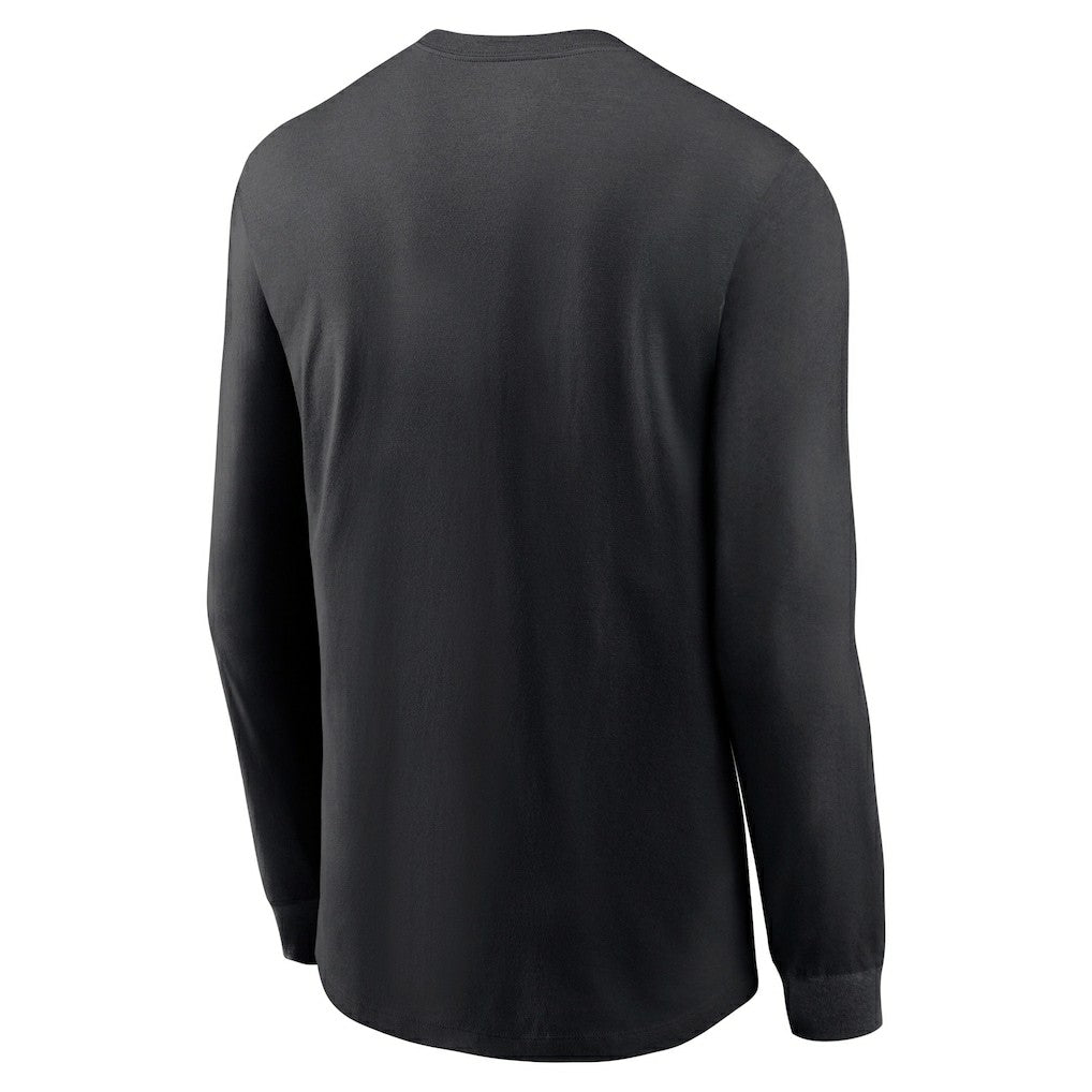 Las Vegas Raiders RFLCTV Name and Logo T-Shirt - Black - Nike