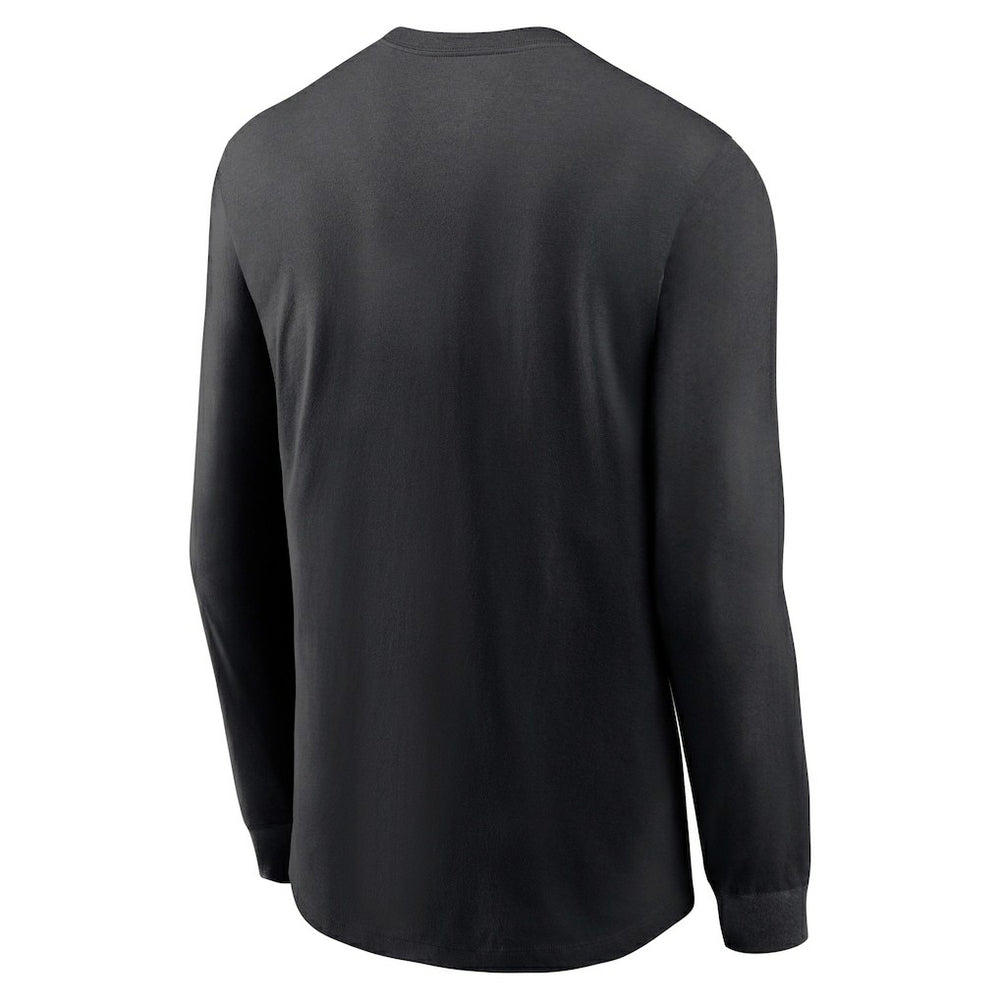 Las Vegas Raiders RFLCTV Name and Logo T-Shirt - Black - Nike