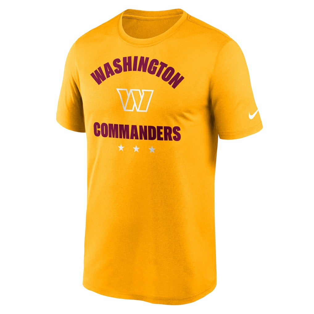 Washington Commanders Arch Legend T-Shirt - Gold - Nike