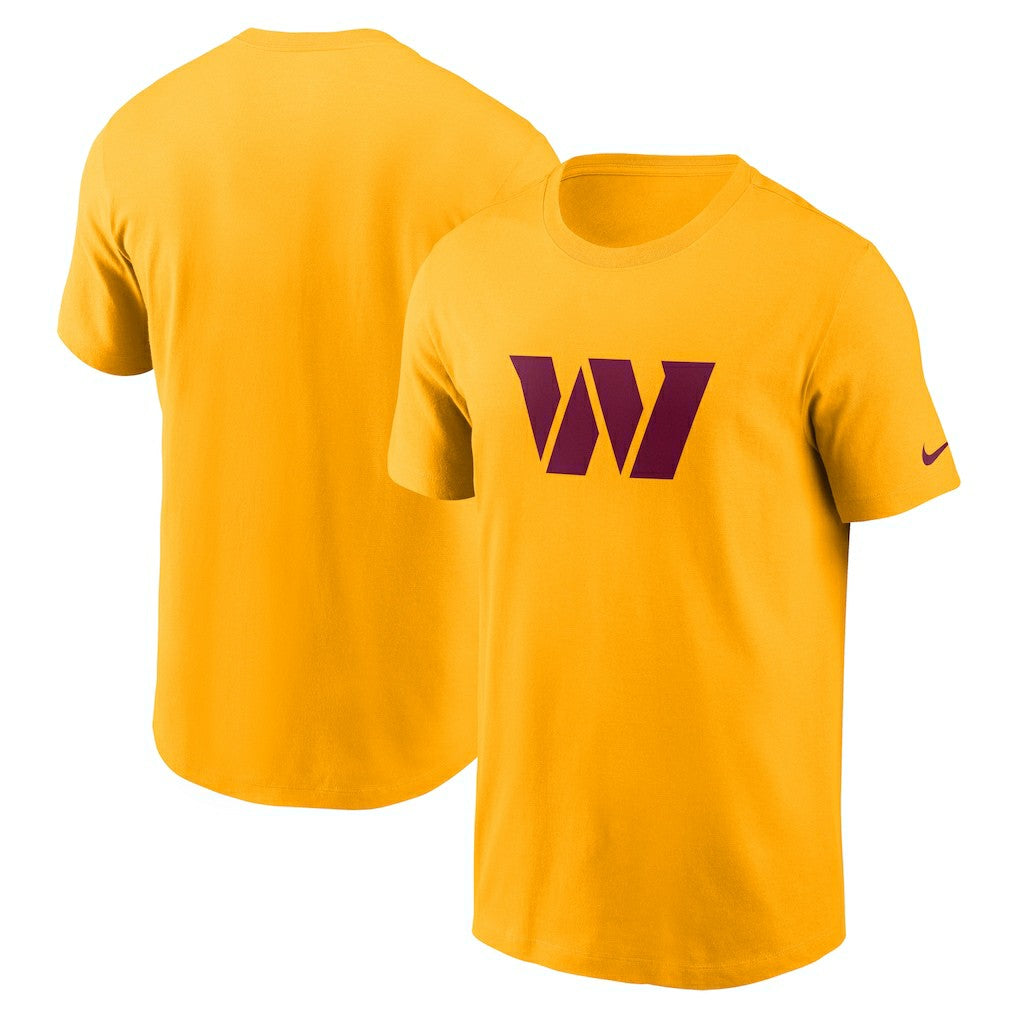 Washington Commanders Primetime Logo Essential T-Shirt - Gold - Nike