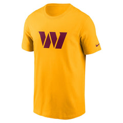 Washington Commanders Primetime Logo Essential T-Shirt - Gold - Nike