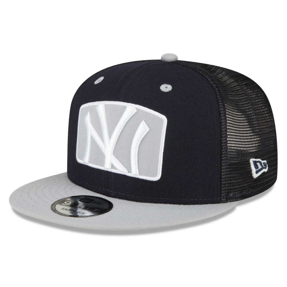 New York Yankees New Era Logo Zoom Trucker 9FIFTY Snapback Hat for sale
