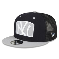 New York Yankees New Era Logo Zoom Trucker 9FIFTY Snapback Hat for sale