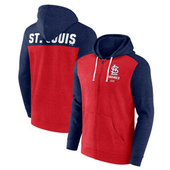 St. Louis Cardinals Fanatics Blown Away Full-Zip Hoodie Discount