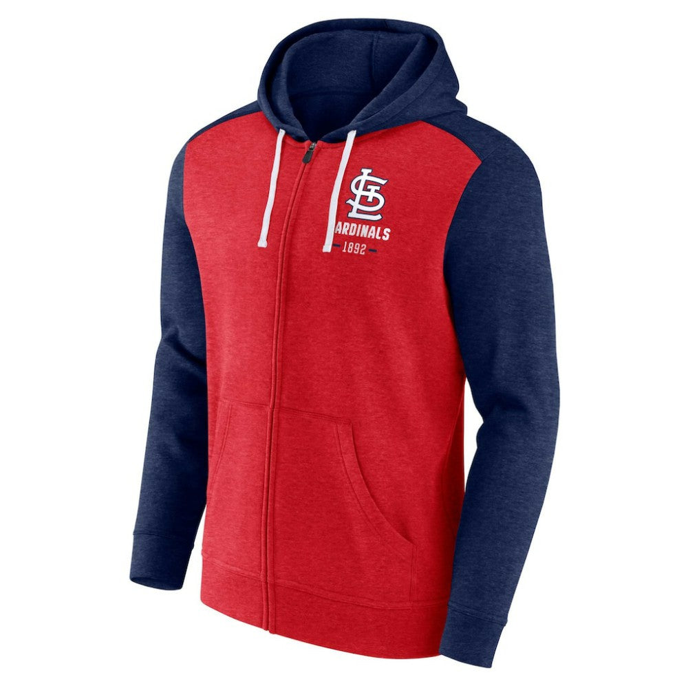 St. Louis Cardinals Fanatics Blown Away Full-Zip Hoodie Discount