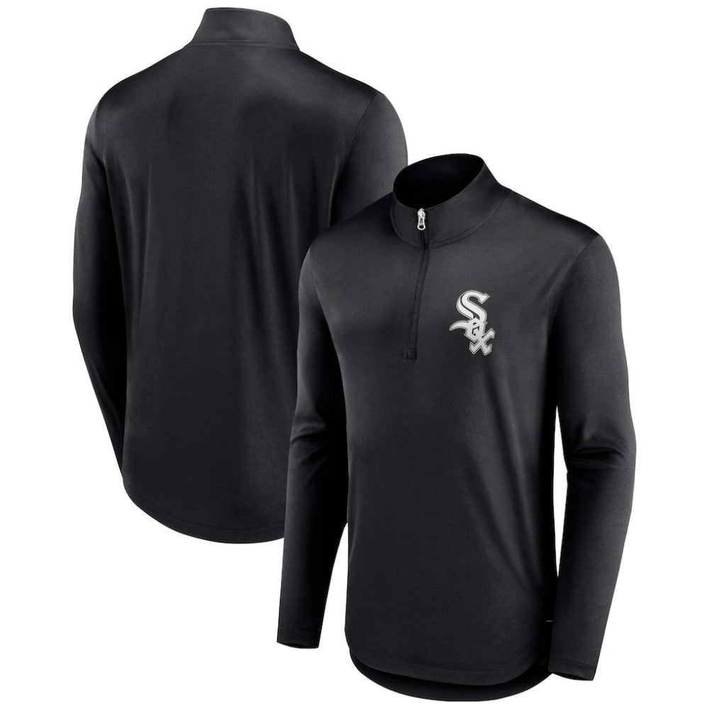 Chicago White Sox Fanatics Tough Minded Lightweight Quarter-Zip Pullover Discount
