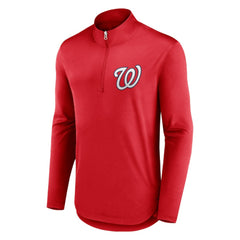 Washington Nationals Fanatics Tough Minded Lightweight Quarter-Zip Pullover Sale