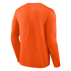 Philadelphia Flyers Fanatics Covert Long Sleeve T-Shirt - Orange | Fanatics sale