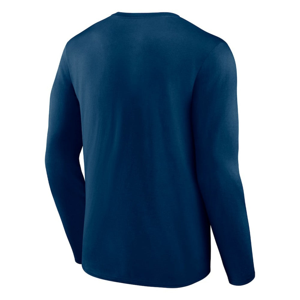 Seattle Kraken Fanatics Covert Long Sleeve T-Shirt - Deep Sea Blue | Fanatics sale