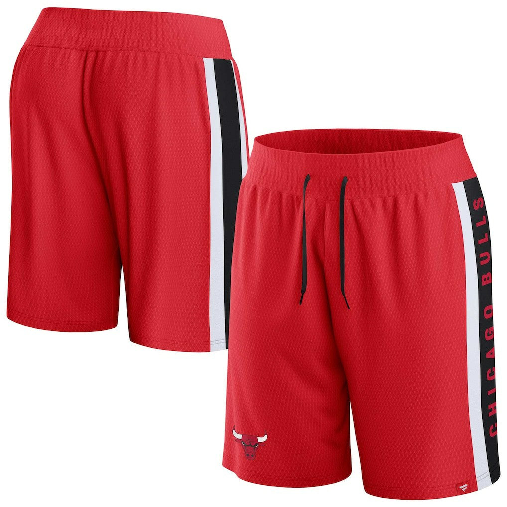 Fanatics Chicago Bulls Referee Iconic Mesh Shorts Red