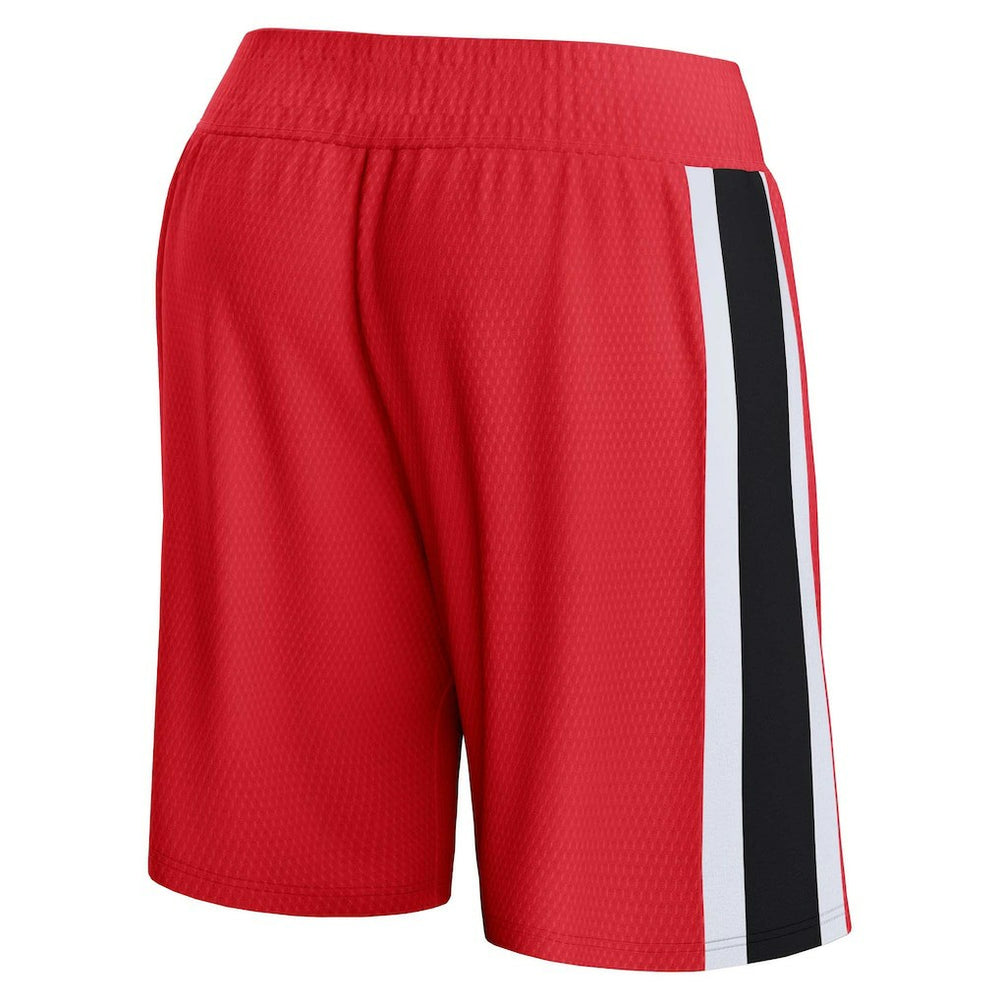 Fanatics Chicago Bulls Referee Iconic Mesh Shorts Red