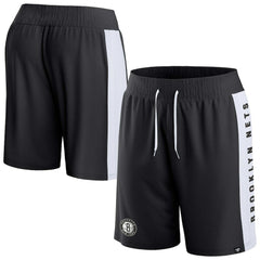 Fanatics Brooklyn Nets Referee Iconic Mesh Shorts Black