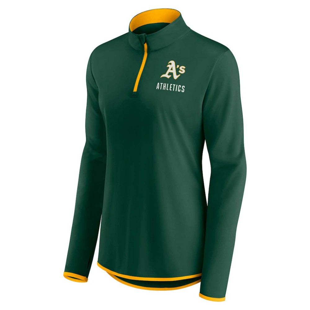 Athletics Fanatics Women's Worth The Drive Quarter-Zip Jacket for sale