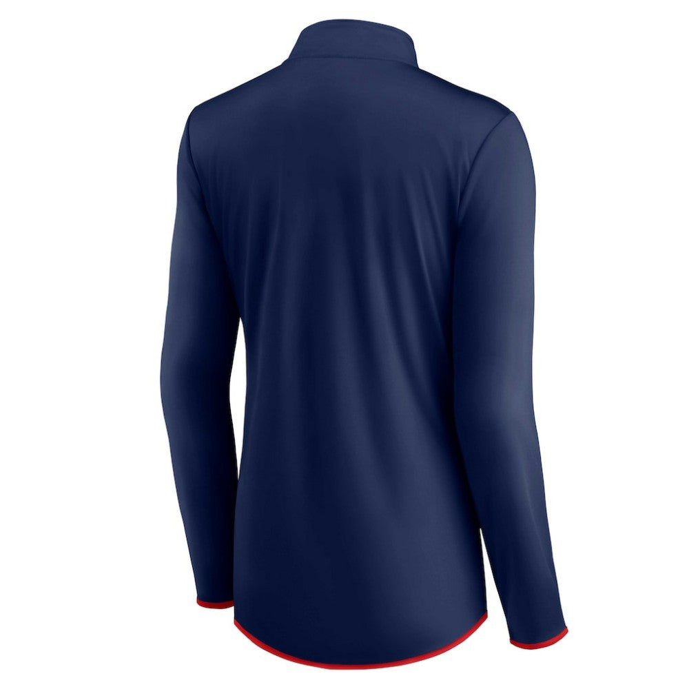 Minnesota Twins Fanatics Women's Worth The Drive Quarter-Zip Jacket Sale