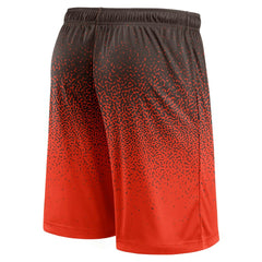 Cleveland Browns Ombre Shorts - Brown/Orange - Fanatics