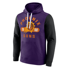 Fanatics Phoenix Suns Attack Colorblock Pullover Hoodie Purple/Black