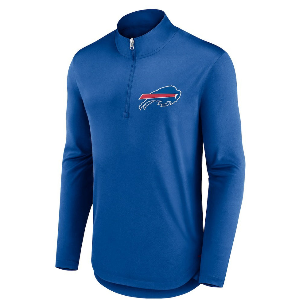 Buffalo Bills Tough Minded Quarter-Zip Top - Royal - Fanatics