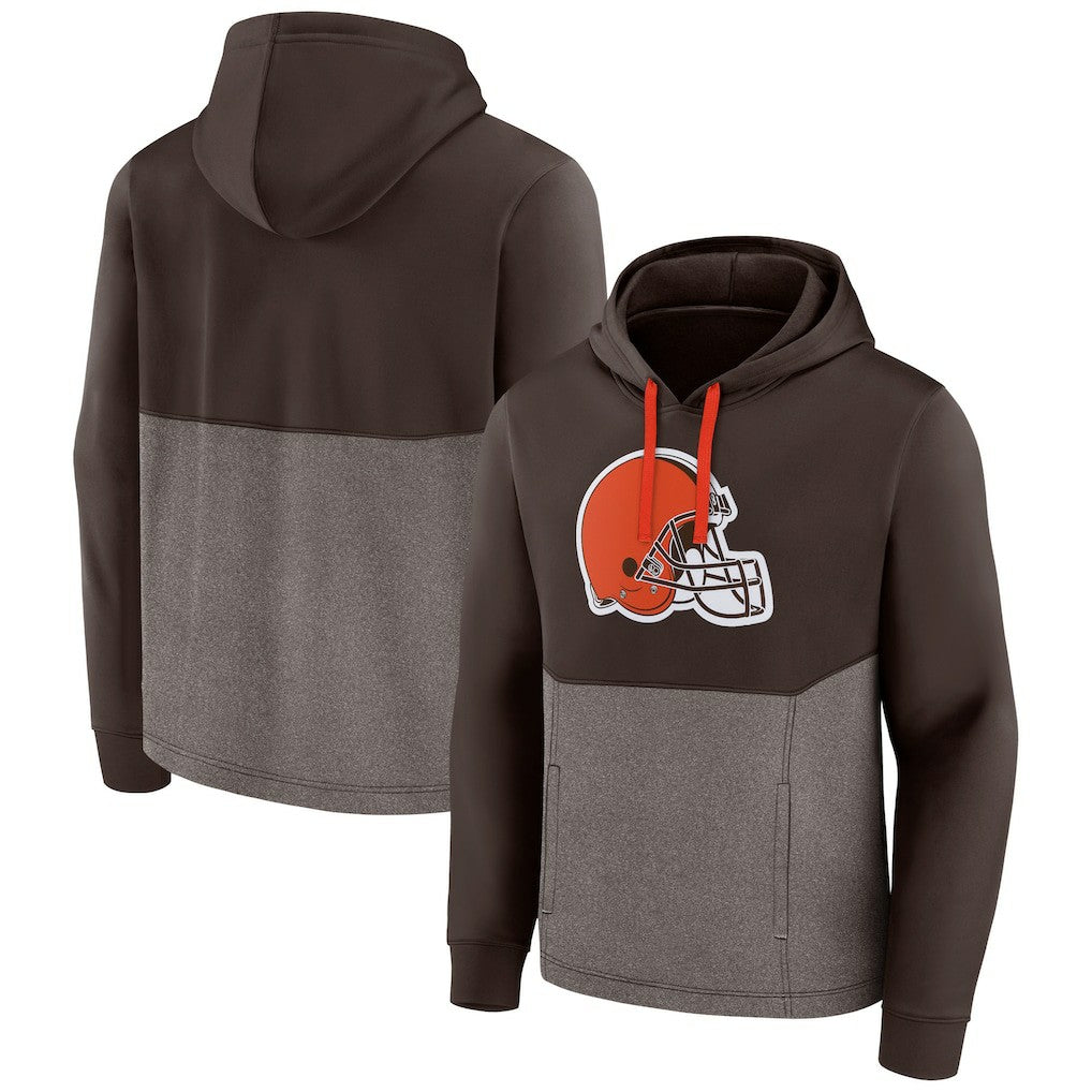 Cleveland Browns Winter Camp Pullover Hoodie - Brown - Fanatics