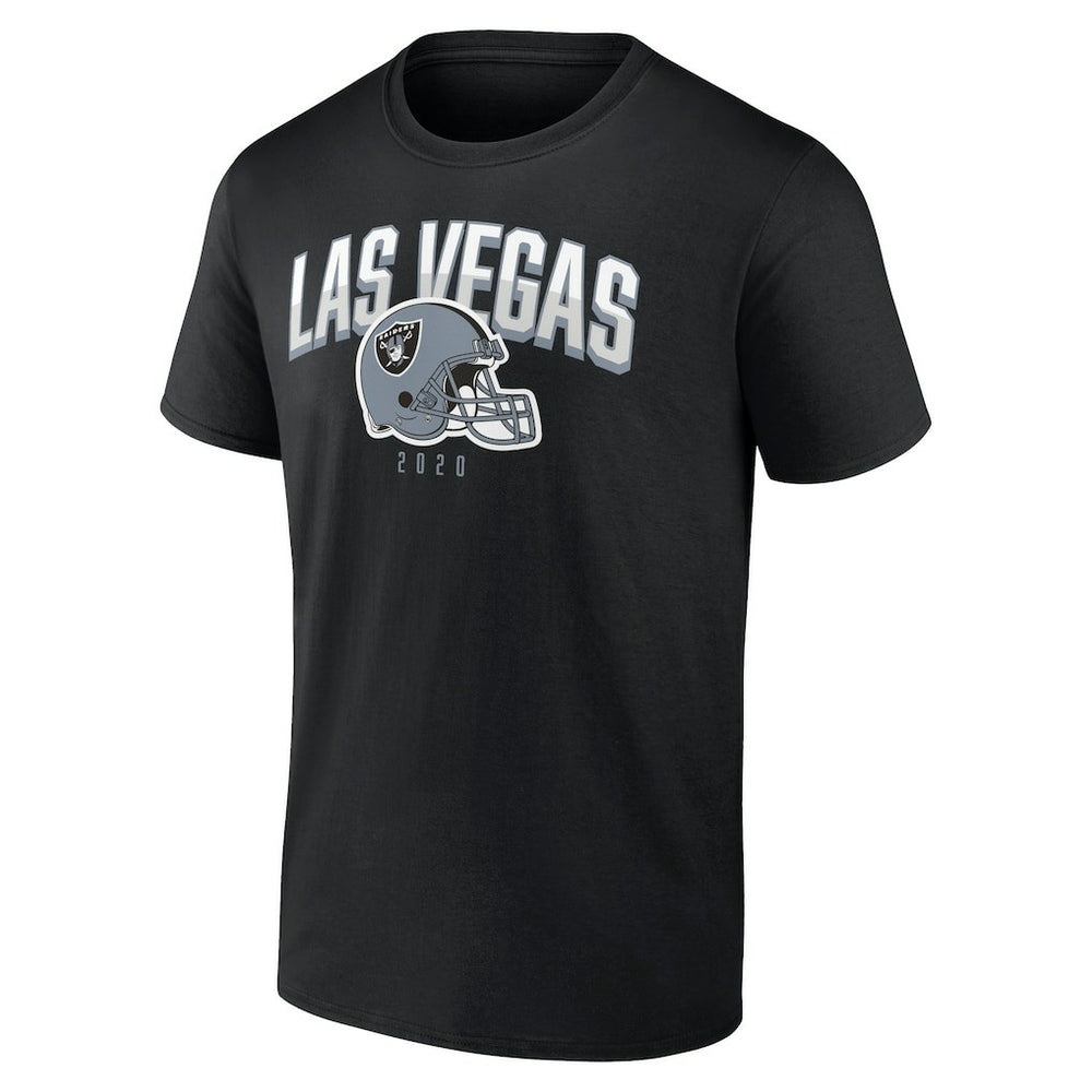Las Vegas Raiders Long and Short Sleeve Two-Pack T-Shirt - Black/White - Fanatics
