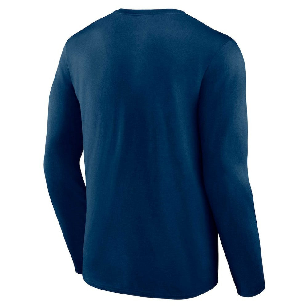 Seattle Kraken Fanatics Skate Or Die Long Sleeve T-Shirt - Deep Sea Blue | Fanatics Clearance