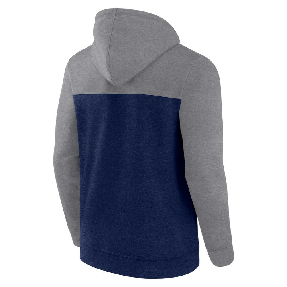Seattle Kraken Fanatics Down and Distance Full-Zip Hoodie - Heather Deep Sea Blue | Fanatics sale