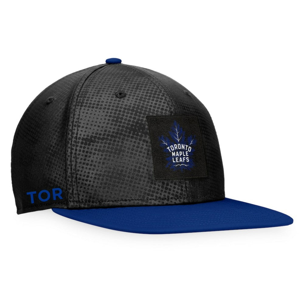 Toronto Maple Leafs Fanatics Authentic Pro Alternate Logo Snapback Hat - Black/Blue | Fanatics Clearance