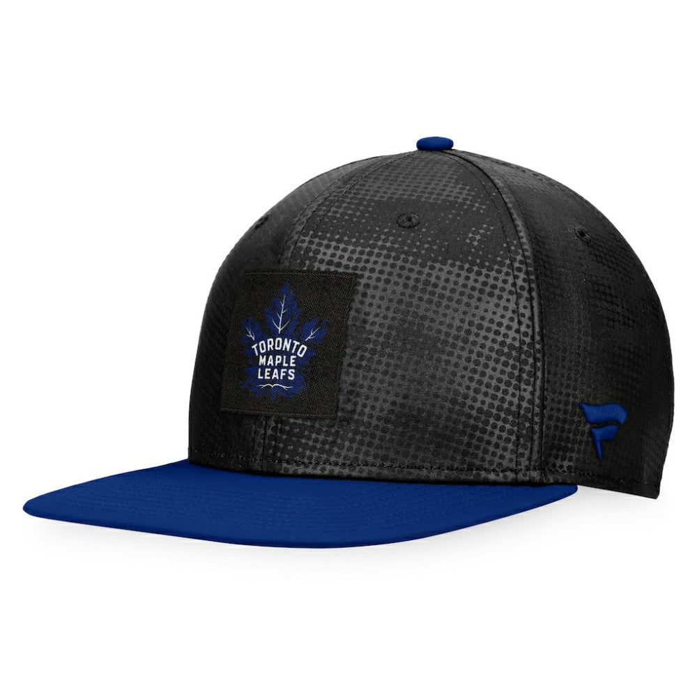 Toronto Maple Leafs Fanatics Authentic Pro Alternate Logo Snapback Hat - Black/Blue | Fanatics Clearance
