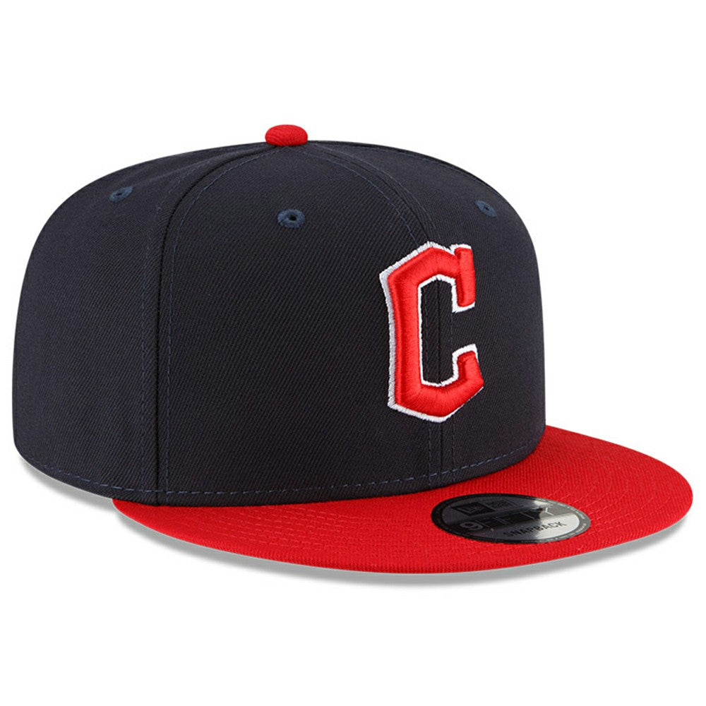Cleveland Guardians New Era Team Color 9FIFTY Snapback Adjustable Hat for sale