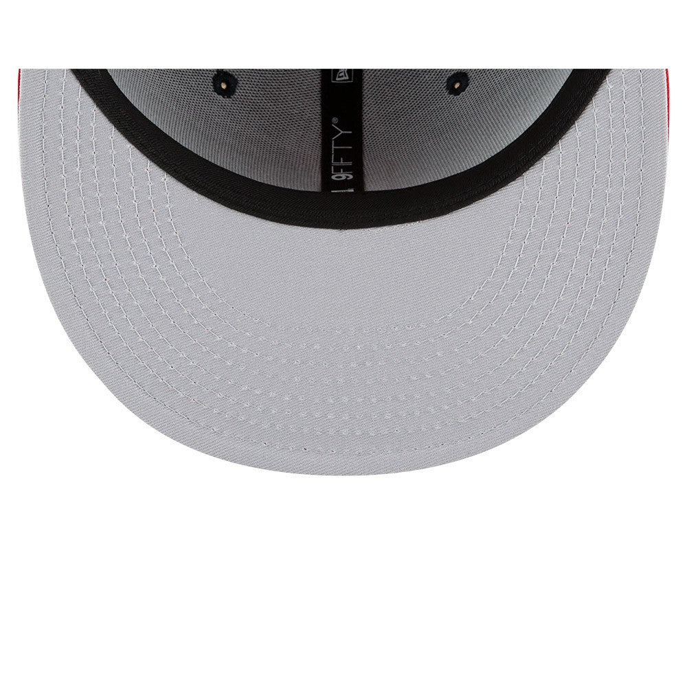 Cleveland Guardians New Era Team Color 9FIFTY Snapback Adjustable Hat for sale