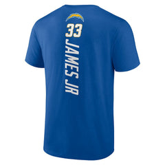 Derwin James Jr. Los Angeles Chargers Playmaker T-Shirt - Blue - NFL