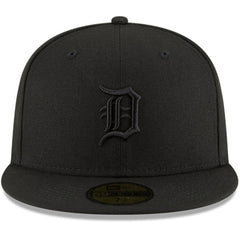 Detroit Tigers New Era Black on Black 59FIFTY Fitted Hat Online