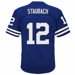 Roger Staubach Dallas Cowboys Youth Retired Player Legacy Jersey - Royal - Mitchell & Ness