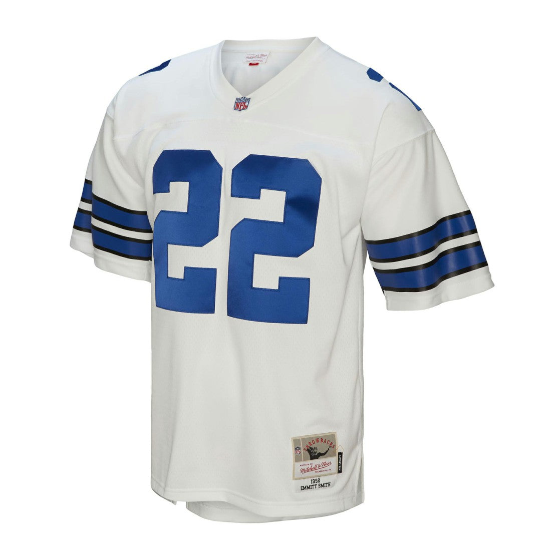 Emmitt Smith Dallas Cowboys Youth Retired Player Legacy Jersey - White - Mitchell & Ness