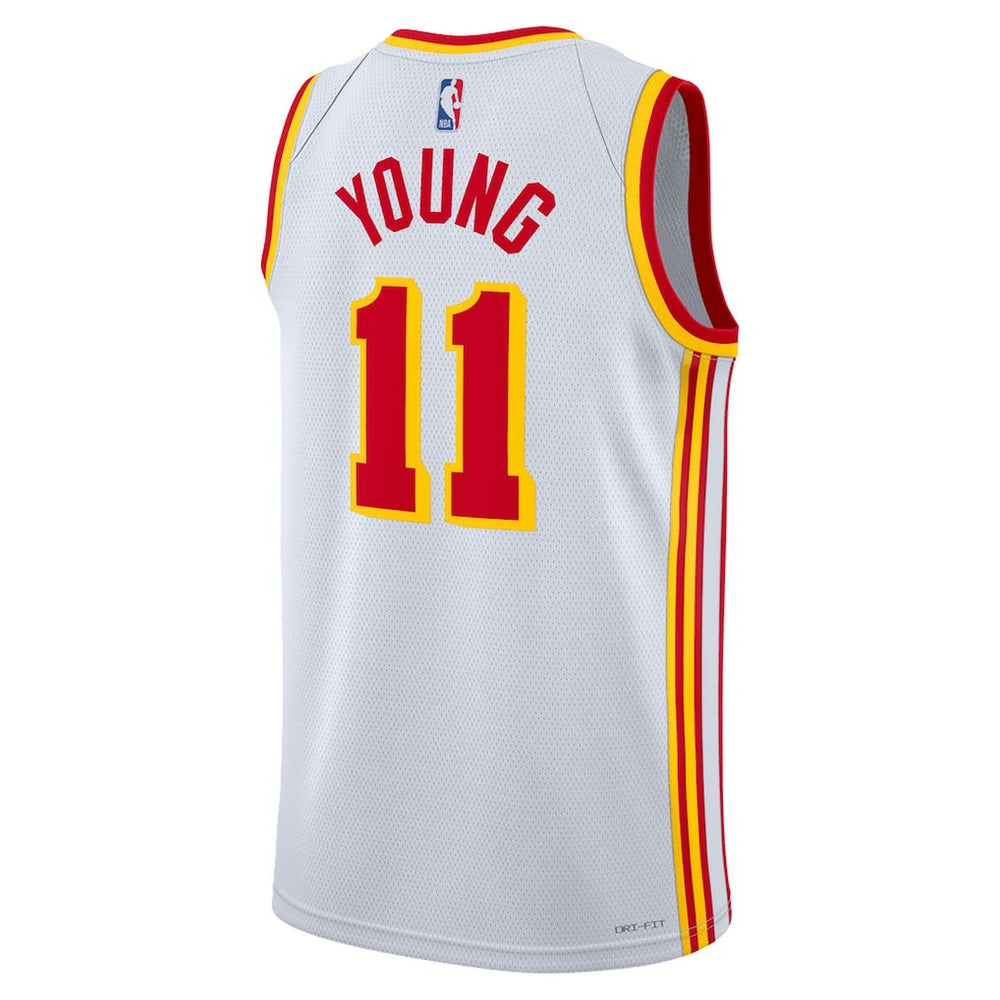 Nike Trae Young Atlanta Hawks Unisex Swingman Jersey Association Edition White