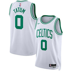 Nike Jayson Tatum Boston Celtics Unisex Swingman Jersey Association Edition White