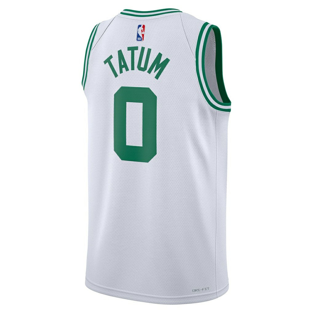Nike Jayson Tatum Boston Celtics Unisex Swingman Jersey Association Edition White