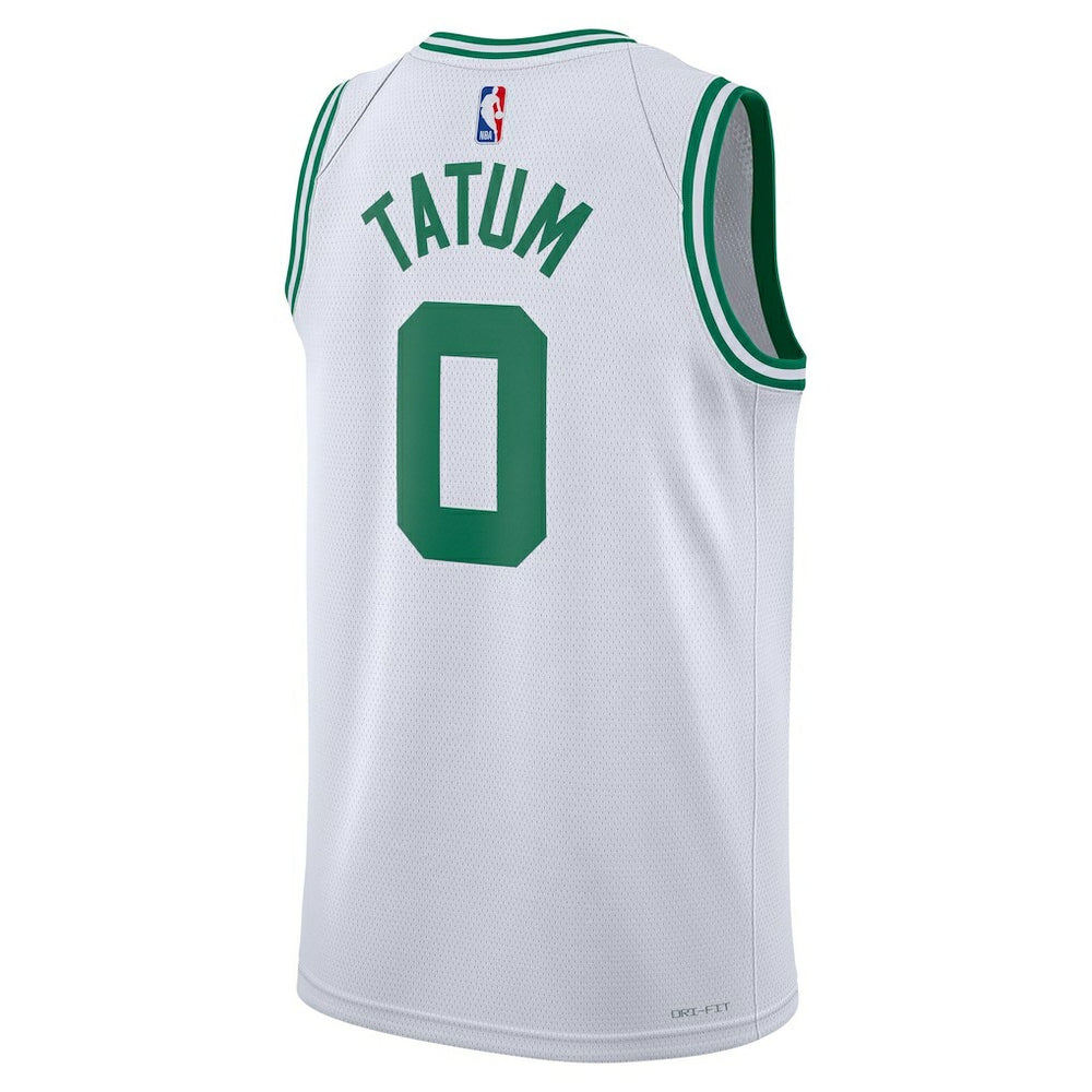 Nike Jayson Tatum Boston Celtics Unisex Swingman Jersey Association Edition White