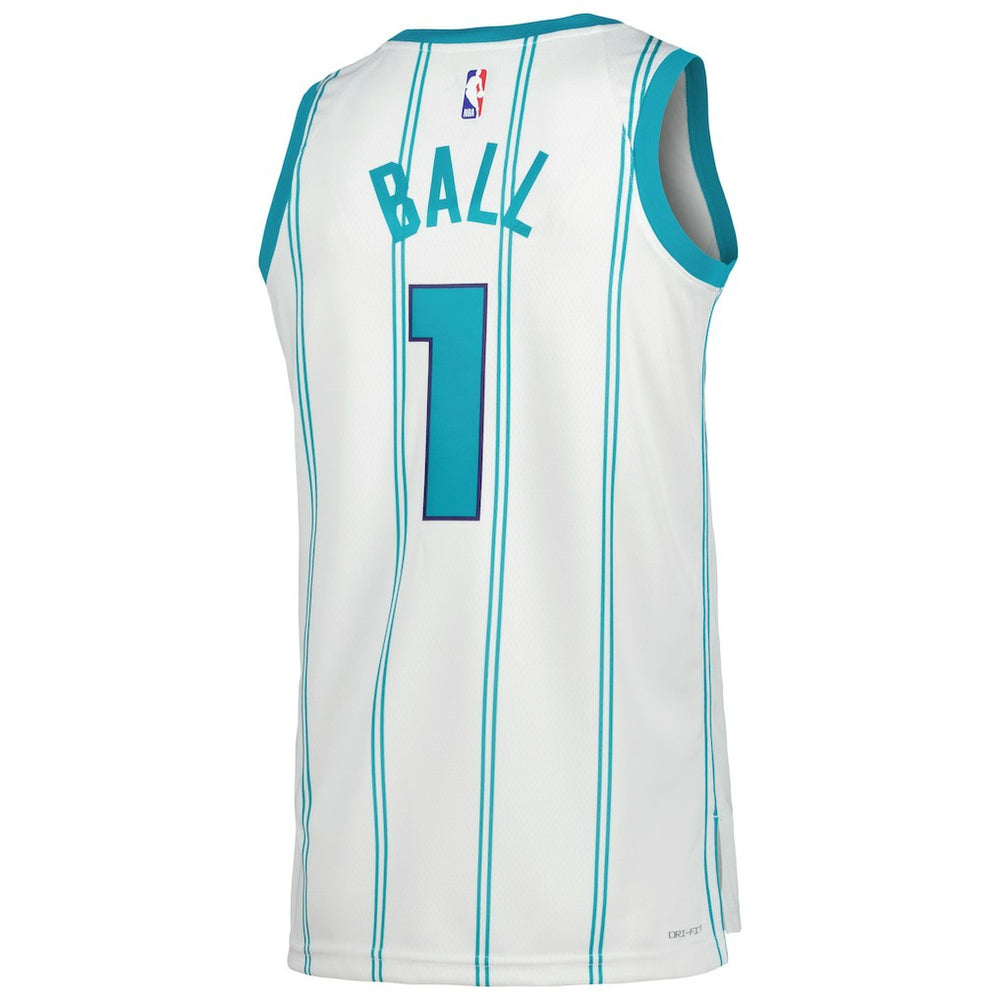 LaMelo Ball Charlotte Hornets Jordan Brand Unisex Swingman Jersey Association Edition White