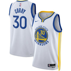 Nike Stephen Curry Golden State Warriors Unisex Swingman Jersey Association Editi- White
