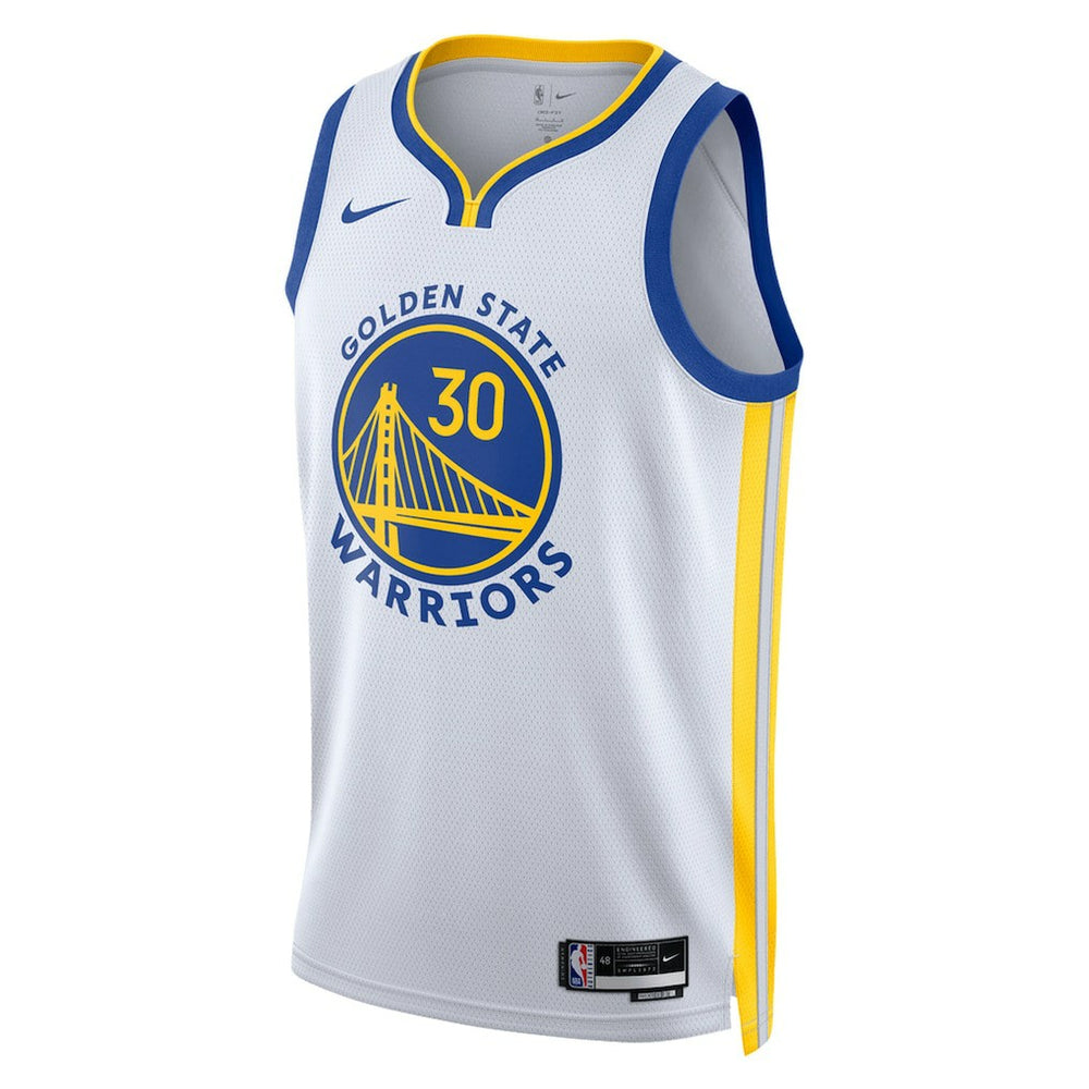 Nike Stephen Curry Golden State Warriors Unisex Swingman Jersey Association Editi- White