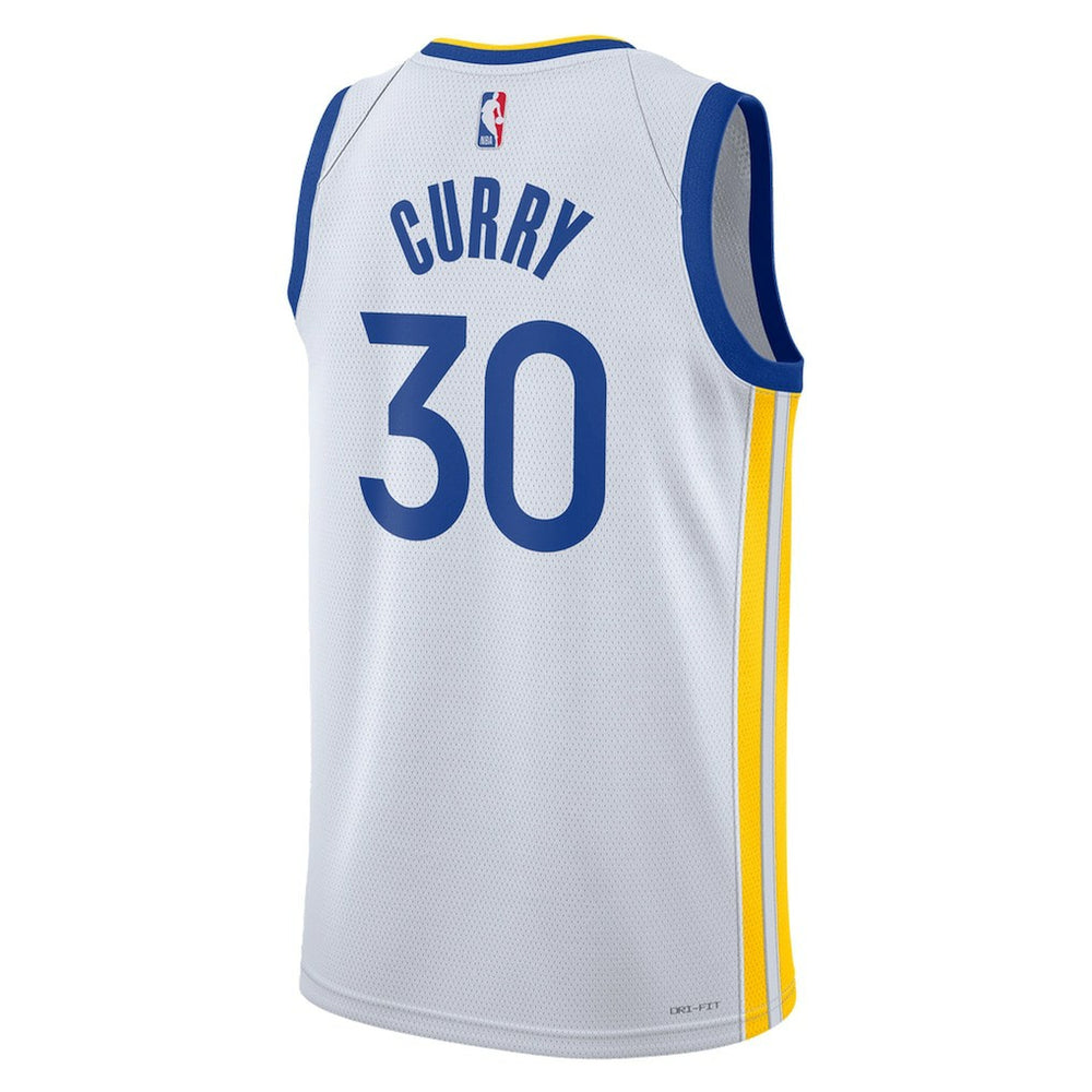 Nike Stephen Curry Golden State Warriors Unisex Swingman Jersey Association Editi- White