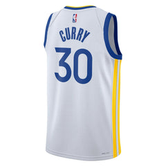 Nike Stephen Curry Golden State Warriors Unisex Swingman Jersey Association Editi- White