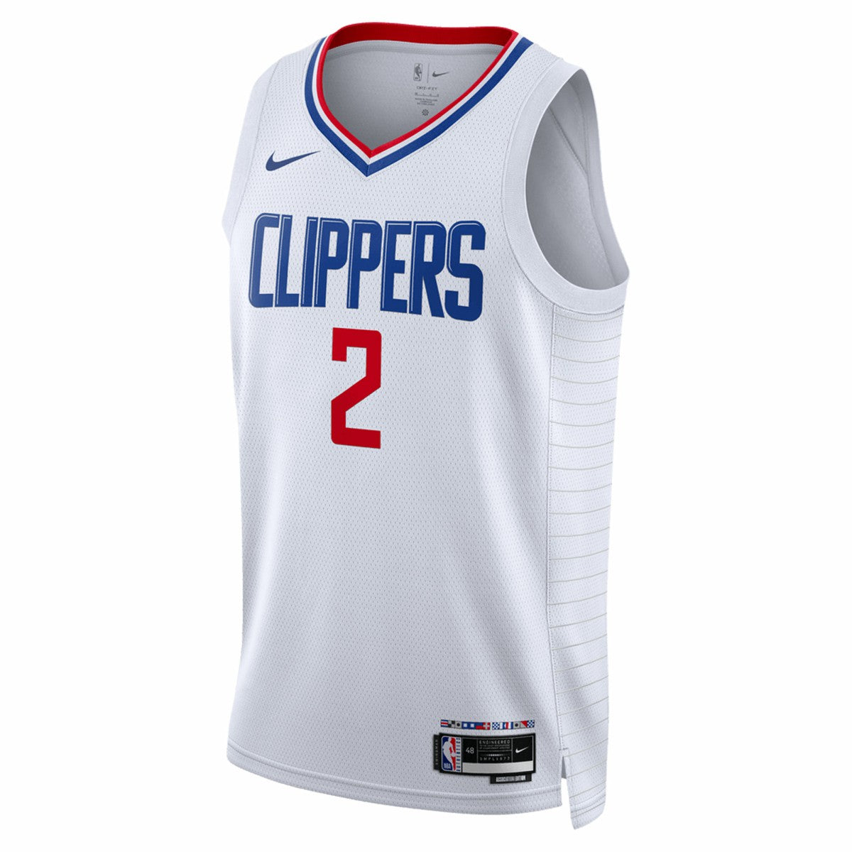 Nike Kawhi Leonard LA Clippers Unisex Swingman Jersey Association Edition White