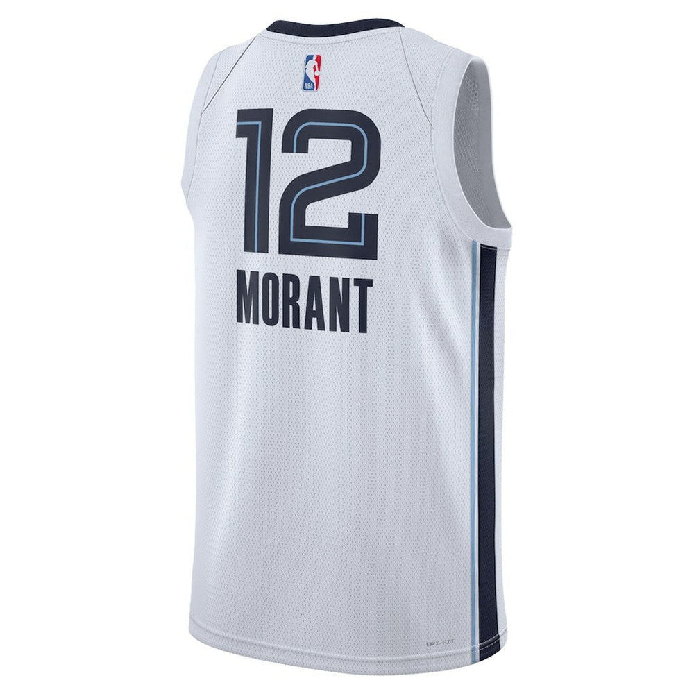 Nike Ja Morant Memphis Grizzlies Unisex Swingman Jersey Association Edition White