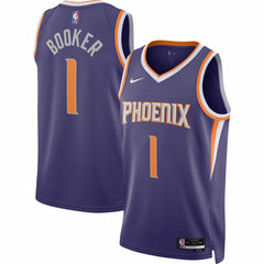 Nike Devin Booker Phoenix Suns Unisex Swingman Jersey Icon Edition Purple